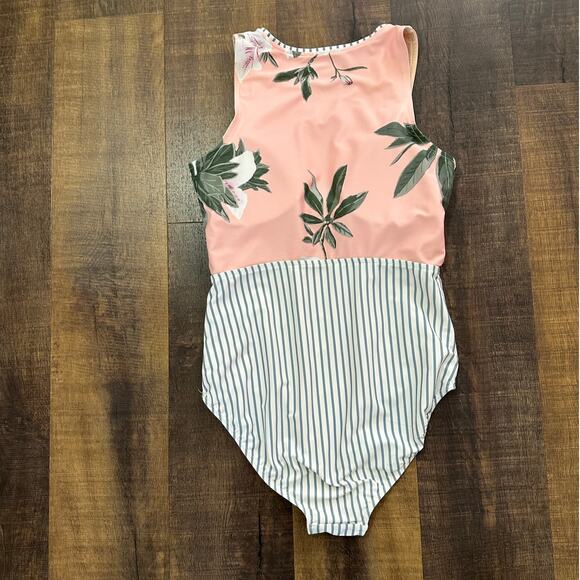 Albion Fit Lulu Bombshell One Piece Swimsuit Size Large - Picture 3 of 7